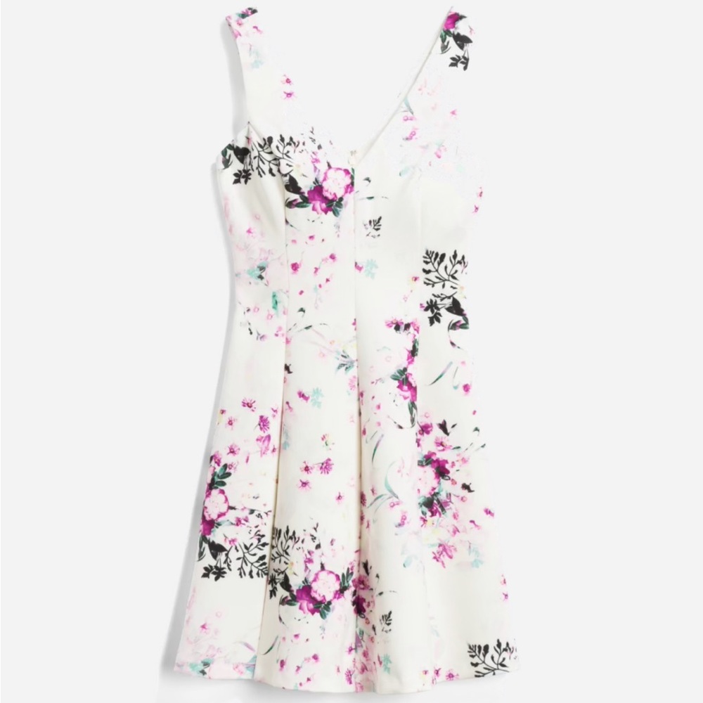 White Floral Dress